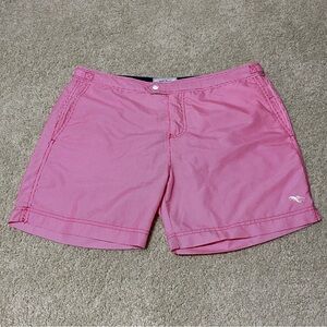 Ted Baker Buffel Striped Swim Board Shorts in Red Nautical Men’s Size 5 or XL